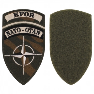 Klettabzeichen KFOR NATO-OTAN woodland
