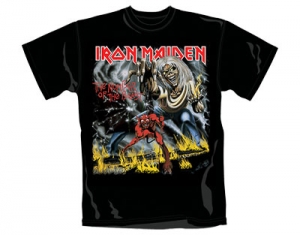 Iron Maiden - The number of the beast, T-Shirt schwarz