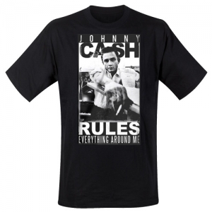 Johnny Cash - Rules, T-Shirt schwarz