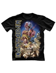 Iron Maiden - Somewhere back in time, T-Shirt schwarz