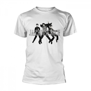 Elvis Presley - Jailhouse, T-Shirt weiß