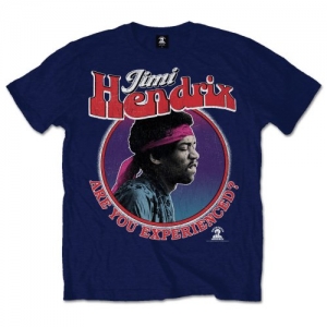 Jimi Hendrix - Are You Experienced, T-Shirt dunkelblau