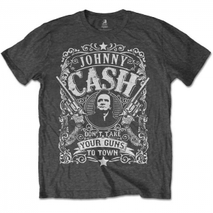 Johnny Cash - Don't Take Your Guns To Town, T-Shirt dunkelgrau