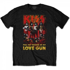Kiss - Love Gun, T-Shirt schwarz