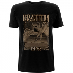 Led Zeppelin - Faded Falling, T-Shirt schwarz