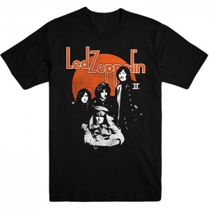 Led Zeppelin - Orange Circle, T-Shirt schwarz