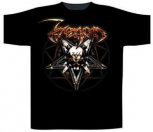 Venom - Pentagram, T-Shirt schwarz