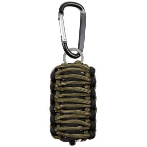 Survival Set Parachute Cord oliv/schwarz