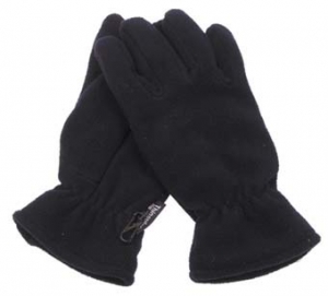 Fleece Handschuh schwarz