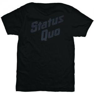 Status Quo - Vintage Logo, T-Shirt schwarz