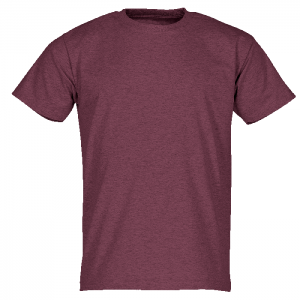 Valueweight T-Shirt vintage burgund meliert