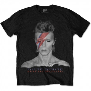 David Bowie - Aladdin Sane, T-Shirt schwarz
