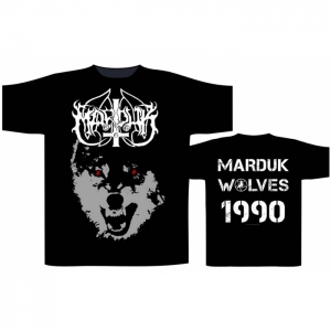 Marduk - Wolves 1990, T-Shirt schwarz
