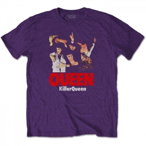 Queen - Killer Queen, T-Shirt violett