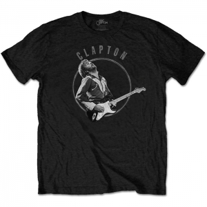 Eric Clapton - Vintage Photo, T-Shirt schwarz