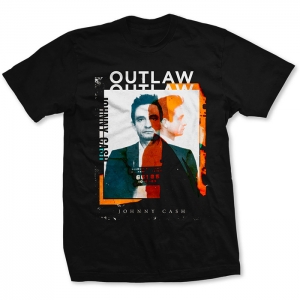 Johnny Cash - Outlaw, T-Shirt schwarz
