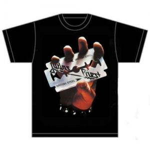 Judas Priest - British steel, T-Shirt schwarz