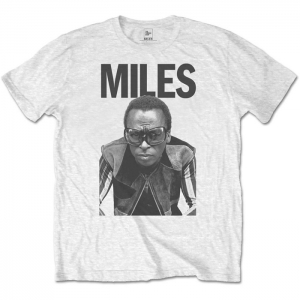 Miles Davis - Miles, T-Shirt weiß