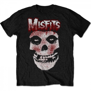 Misfits - Blood Drip Skull, T-Shirt schwarz