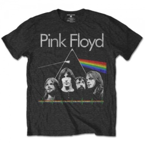 Pink Floyd - Dark Side Of The Moon Band & Pulse, T-Shirt schwarz