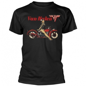 Van Halen - Pinup Motorcycle, T-Shirt schwarz