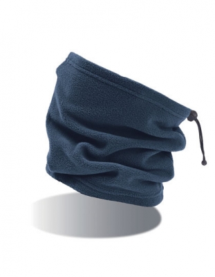 Fleece Rundschal navyblau